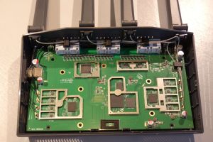 Board top (RF shields and thermal pads removed)